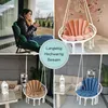 Love Gifts® Hängesessel Kissen in Muschelform 2 Stück + 1 Produktbild-Vorschau 2