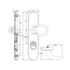 EDI Schutzgarnitur Logo 8755/0272 Alu.F1 72mm 35-45mm Produktbild-Vorschau 5