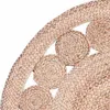 Jutový koberec kulatý Jemina nature 90 cm Náhled obrázku produktu 3