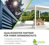 Vertikale Lamellenwand für Pergola | aus Aluminium | 3 Maße Produktbild-Vorschau 9