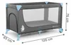Kinderkraft, lettino da campeggio Joy, colore grigio chiaro Anteprima dell’immagine prodotto 7
