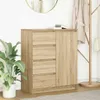 vidaXL Credenza con cassetti in rovere Sonoma 71x35x84 cm Anteprima dell’immagine prodotto 1