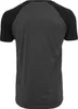 Build Your Brand BY007 | T-shirt Raglan Contrast pour Voir les images du produit 6