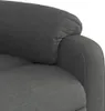 vidaXL Fauteuil de massage gris foncé Tissu Voir les images du produit 11