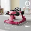 Passeggino Sun Baby 3in1 con motivo di auto regolabile in Anteprima dell’immagine prodotto 12