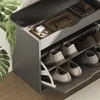 Banc pour chaussures Vicco Schufy Anthracite 60x51cm avec 2 Voir les images du produit 4
