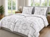 4 teilige Seersucker Bettwäsche, 2x 135x200 + 2x 80x80 cm, Produktbild-Vorschau 1