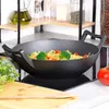 Vilde | Poêle à wok - Fonte - 32 cm - Adapté à l'induction Voir les images du produit 3