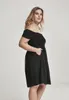 Dámské šaty Urban Classics Ladies Smoked Off Shoulder Dress Náhled obrázku produktu 10