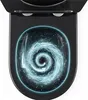 Wand-Wc Rea Carlo Mini Tornado Black/Brushed Gold Produktbild-Vorschau 7