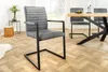 riess-ambiente Industrial Freischwinger Stuhl LOFT vintage Produktbild-Vorschau 2