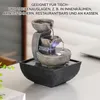 Mini Zimmerbrunnen Wasserfall 13,3×13,3×17,5 cm, Produktbild-Vorschau 5
