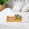 Relaxdays Tablett Bambus, HBT: 5 x 34,5 x 25 cm, Produktbild-Vorschau 5