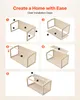 VEVOR Hamsterkäfig Nagerkäfig Nagarium Hamstergehege Holz Produktbild-Vorschau 6