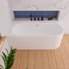 ECOLAM halb freistehende Badewanne 180x80 cm links Vigoo Produktbild-Vorschau 16