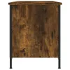 vidaXL TV skříňka kouřový dub 100x40x50 cm odvozený výrobek Náhled obrázku produktu 5