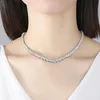 ROUGEMONT Funkelnde Damen Zirkonia-Collier Halskette Produktbild-Vorschau 4