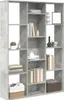 A multi-compartment bookshelf filled with decorative items and books. Náhľad obrázku produktu