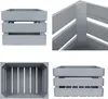Creative Deco 3 x Holzkiste Grau | 40 x 30 x 23 cm | Deko Produktbild-Vorschau 6