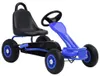 vidaXL Pedálová motokára s pneumatikami Modrá Náhľad obrázku produktu 7