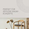 Bestlivings confezione da 2 cuscini per sedia neri ⌀ 38 cm Anteprima dell’immagine prodotto 6