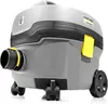 A Karcher T7/1 Classic vacuum cleaner is shown from a low angle, with its wheels and intake port visible. Náhled obrázku produktu