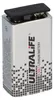 A single 9V battery with a protective cap. Produktbild-Vorschau