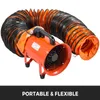 7,6 m / 25 ft Tubo flessibile in PVC per ventilatore di Anteprima dell’immagine prodotto 3