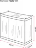 Zanzariera Deconet - Solo - L. 200 x L. 100 cm BIANCO - 1 Anteprima dell’immagine prodotto 2