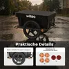 Wiltec přívěs na jízdní kolo 158x69x51 cm do 80 kg, přívěs Náhled obrázku produktu 14