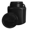A black plastic container with its lid off, placed on a white background. Anteprima dell’immagine prodotto