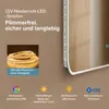 doporro Design LED-Spiegel Wandspiegel 100x80cm Produktbild-Vorschau 5