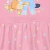 Bluey Bingo Rosa Kleid für Mädchen mit Trägern, Baumwolle Produktbild-Vorschau 4