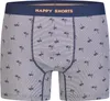 Happy Shorts Herren Boxer Jersey 2-Pack  sortiert 3 - Größe Produktbild-Vorschau 2