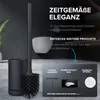 ovimar Toilettenbürste Hugla schwarz matt | Silikon Produktbild-Vorschau 7