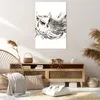 Bild auf Leinwand - Leinwandbild - Einteilig - Owl Federn Produktbild-Vorschau 7