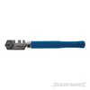 A glass cutter with a blue handle is shown against a white background. Produktbild-Vorschau