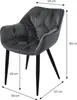 ML-Design 4er Set Esszimmerstuhl mit Rückenlehne, Produktbild-Vorschau 7