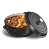 FCH Pentola in ghisa 26 cm - 6QT-5,5 L Pentola smaltata con Anteprima dell’immagine prodotto 2