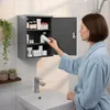 Armoire à pharmacie Relaxdays, verrouillable, 3 Voir les images du produit 3
