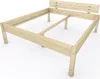 TUGA-Holztech Massivholzbett Doppelbett "Nannerl" 180 200 Produktbild-Vorschau 3