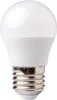 A white LED light bulb with a silver screw base against a white background. Podgląd zdjęcia produktu