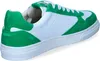 A side view of a green and white sneaker. Produktbild-Vorschau