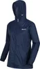 A navy blue Regatta women's rain jacket is shown against a white background. Produktbild-Vorschau