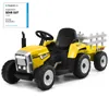 COSTWAY 12V třírychlostní traktor s odpojitelným přívěsem a Náhled obrázku produktu 1