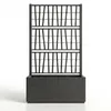 BigDean Blumenkasten mit Rankgitter Pflanzkasten 80x36x 140 Produktbild-Vorschau 8