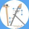 Kinderkraft LIVY 4 v 1 - dětská židlička s lehátkem - Náhled obrázku produktu 5