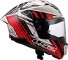 LS2 Integralhelm FF805 Thunder Carbon GP Aero XXL Weiss / Produktbild-Vorschau 2