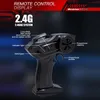 A diagram of a remote control for a drift car, highlighting its features. Podgląd zdjęcia produktu