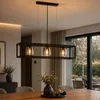 BRISLING Lampada a sospensione E27, design moderno, nero, Anteprima dell’immagine prodotto 4